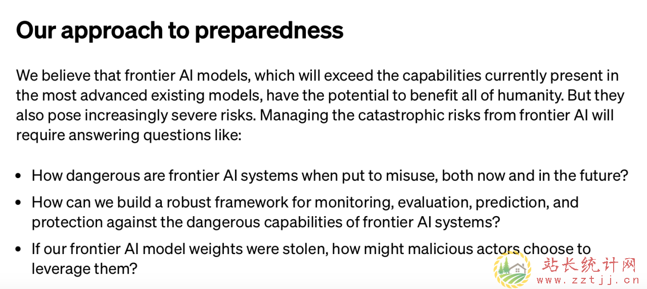 OpenAI设立Preparedness安全团队：评估 AI 风险、防止外界滥用！